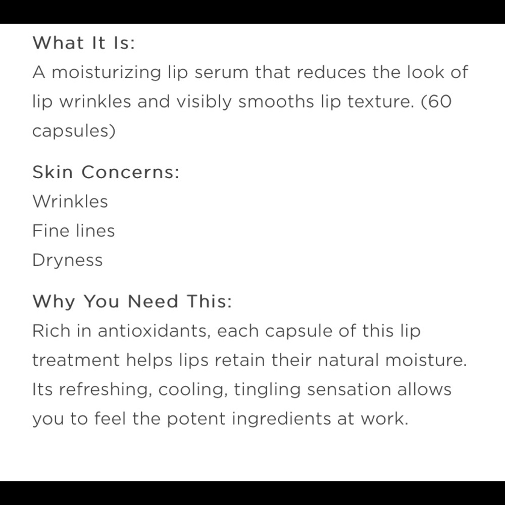 New unopened R + F lip serum. - Picture 2 of 2